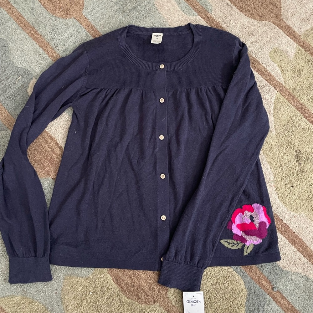 Kids NWT Oshkosh cardigan